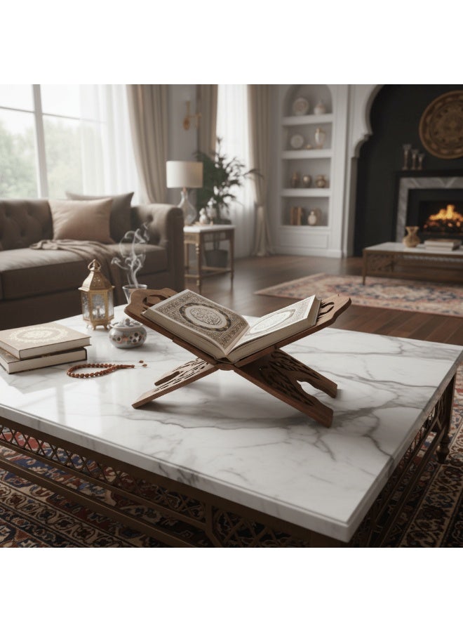 أي كي دي سي حامل القرآن الخشبي AKDC (رحال) – 9 × 18 سم - Image 2